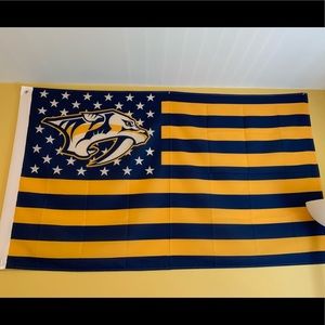 Nashville Predators American Flag 3x5